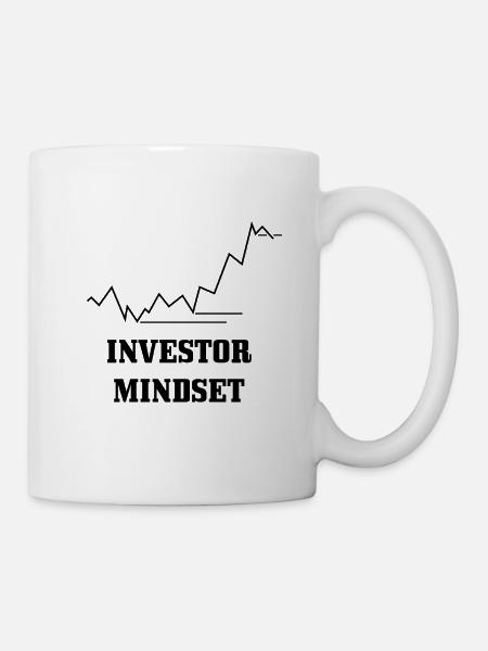 Investor Mindset - Mug blanc - blanc