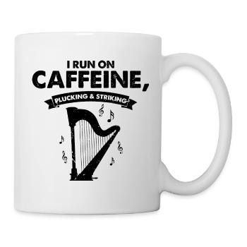Conceptions de harpiste pour conceptions de harpiste - Mug blanc - blanc - Droite