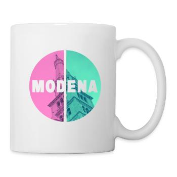 Modena Italy City Skyline Cathedral Holiday - Mug - white - Right