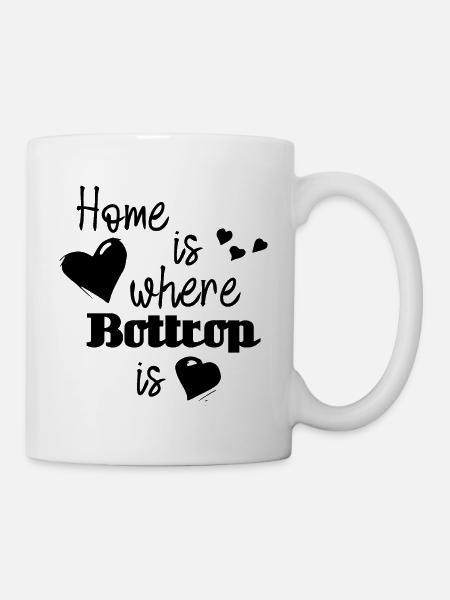 Zuhause in Bottrop - Home is where Bottrop is - Tasse - Weiß