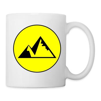 Mountains Nature Symbol - Mug - white - Right