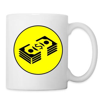 Money Money Circle - Mug - white - Right