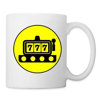 Cercle de bandits manchots - Mug blanc - blanc - Droite