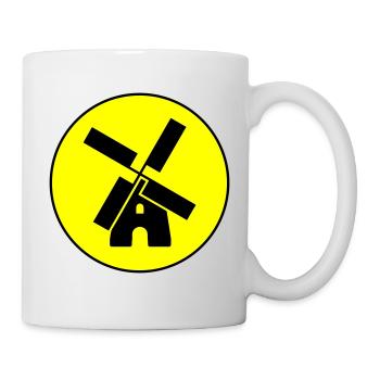 Cercle du moulin à vent - Mug blanc - blanc - Droite