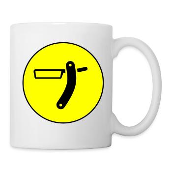 Shaving Barber Circle - Mug - white - Right