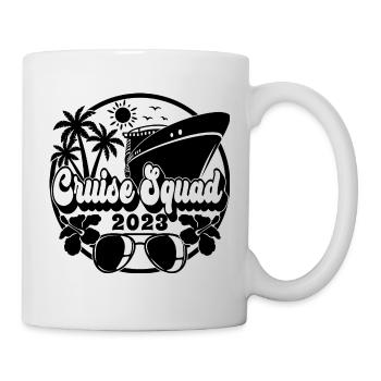 Cruise Squad 2023 Croisière Famille Amis Vacances - Mug blanc - blanc - Droite