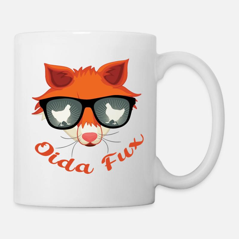 Oida Fux - Tasse - Weiß