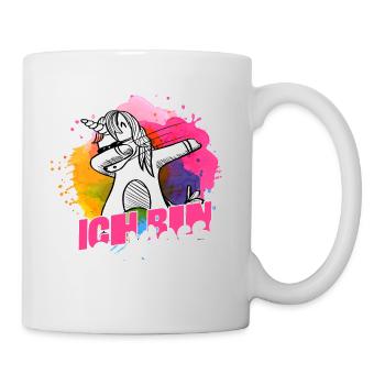 Ich bin 2. Klasse, Schulkind, Grundschule - Tasse - Weiß - Rechts