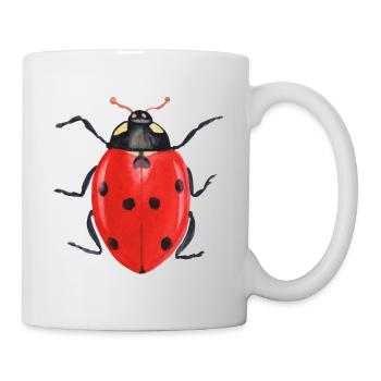 Ladybug Insects Idée cadeau T-shirt - Mug blanc - blanc - Droite