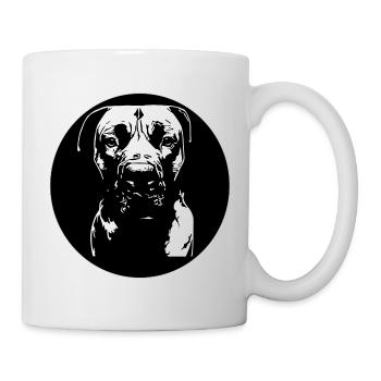 Boerboel - Tasse - Weiß - Rechts