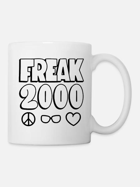 Freak 2000 - Tasse - Weiß