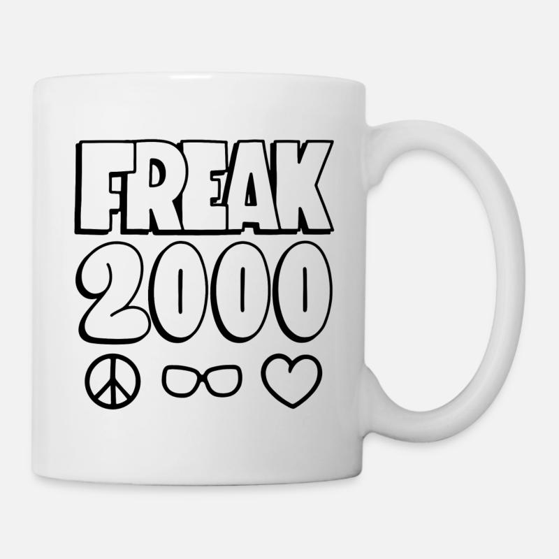 Freak 2000 - Tasse - Weiß