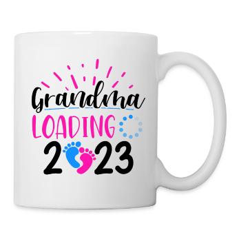 2023 Grand-mère chargeante grand-mère grand-mère 2023 - Mug blanc - blanc - Droite