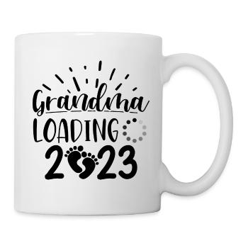 2023 Grand-mère chargeante grand-mère grand-mère 2023 - Mug blanc - blanc - Droite