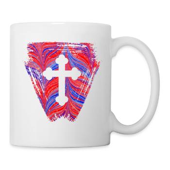 kreuz 4 e 279 - Tasse - Weiß - Rechts