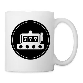 Cercle de bandits manchots - Mug blanc - blanc - Droite