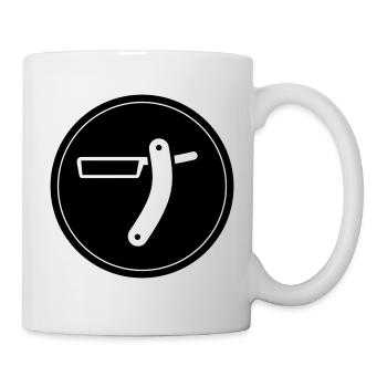 Shaving Barber Circle - Mug - white - Right