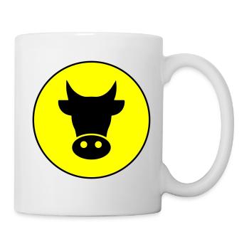 Cow head - Mug - white - Right