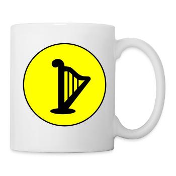 Harp symbol - Mug - white - Right
