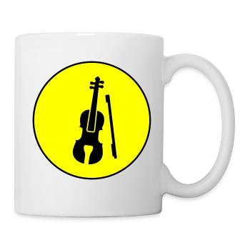 Violin icon icon - Mug - white - Right