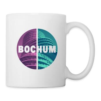 Bochum Deutschland Stadt Skyline Heimat Liebe - Tasse - Weiß - Rechts
