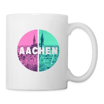 Aachen Germany City Skyline Home Love - Mug - white - Right