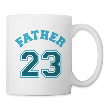 Père 2023 Bébé Annonce de grossesse Hommes - Mug blanc - blanc - Droite