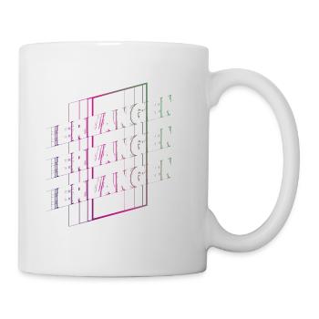 Erlangen Germany City Font Skyline Home - Mug - white - Right