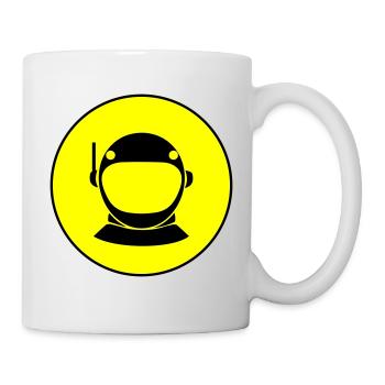 Astronaut icon icon - Mug - white - Right