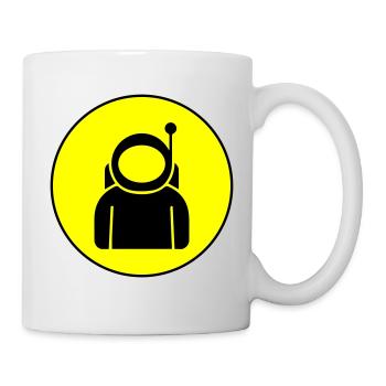 Astronaut icon icon - Mug - white - Right
