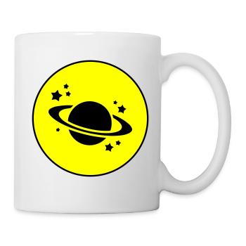 Saturn Icon icon - Mug - white - Right