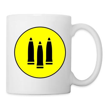 Icône de l’icône de la cartouche - Mug blanc - blanc - Droite