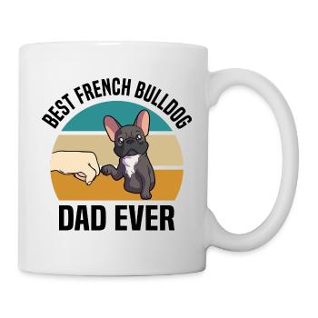 Français Bouledogue - Mug blanc - blanc - Droite