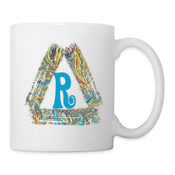 e 201 r - Mug blanc - blanc - Droite