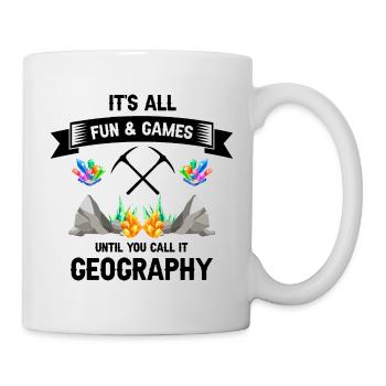 Collectionneur de pierres précieuses et recherche sur les pierres précieuses - Mug blanc - blanc - Droite