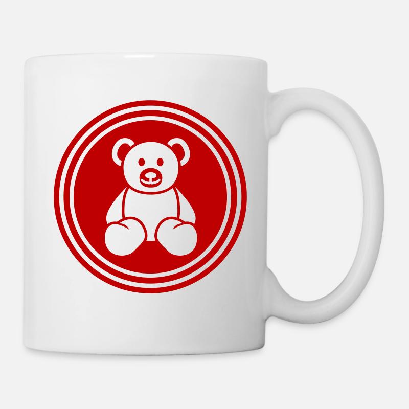Teddybär bär - Tasse - Weiß