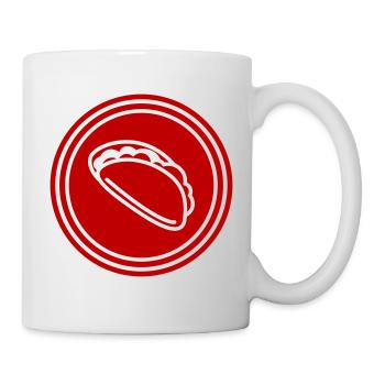 Burrito Symbol - Mug - white - Right