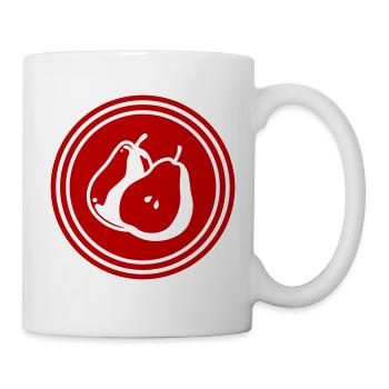 Pear Fruit Symbol - Mug - white - Right