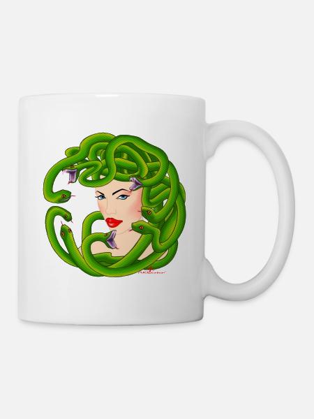 Medusa - Tasse - Weiß