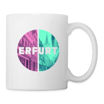 Erfurt Germany City Skyline Home Love - Mug - white - Right