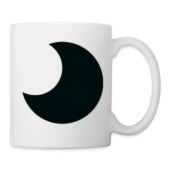 Lune Halloween - Mug blanc - blanc - Droite
