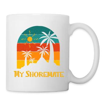 My Shoremate Beach Friends Ocean Buddy Couples - Mug - white - Right