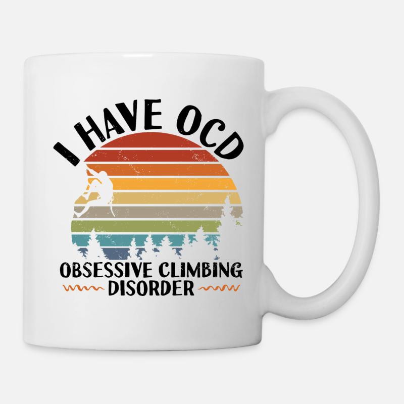 Grimpeur - Mug blanc - blanc