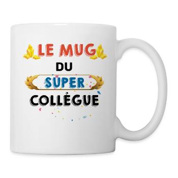 Mug Citation Cool Pour Collègue Homme - Mug blanc - blanc - Droite