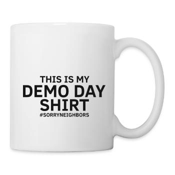 Conception de démolition et de rénovation de maisons - Mug blanc - blanc - Droite