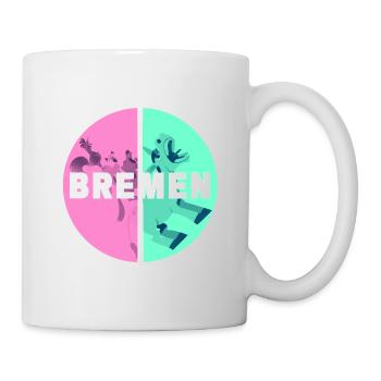 Brême Allemagne Ville Skyline Accueil Amour - Mug blanc - blanc - Droite