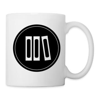 Lire des livres - Mug blanc - blanc - Droite