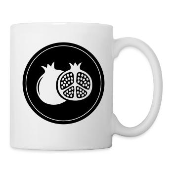 Pomegranate icon - Mug - white - Right