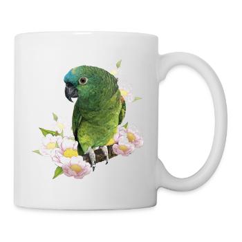 The blue-fronted amazon - Mug - white - Right