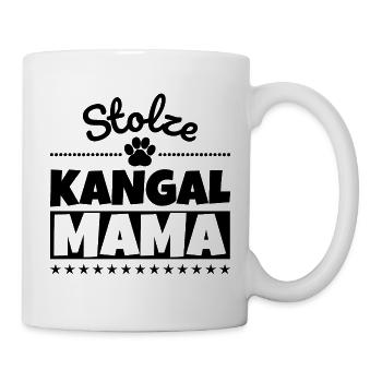 Stolze Kangal Mama - Tasse - Weiß - Rechts